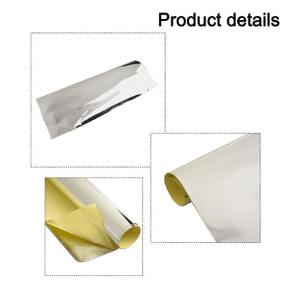 Smooth Wall Sticker for Bathroom Decoration (Waterproof, 0.1MM Thick)