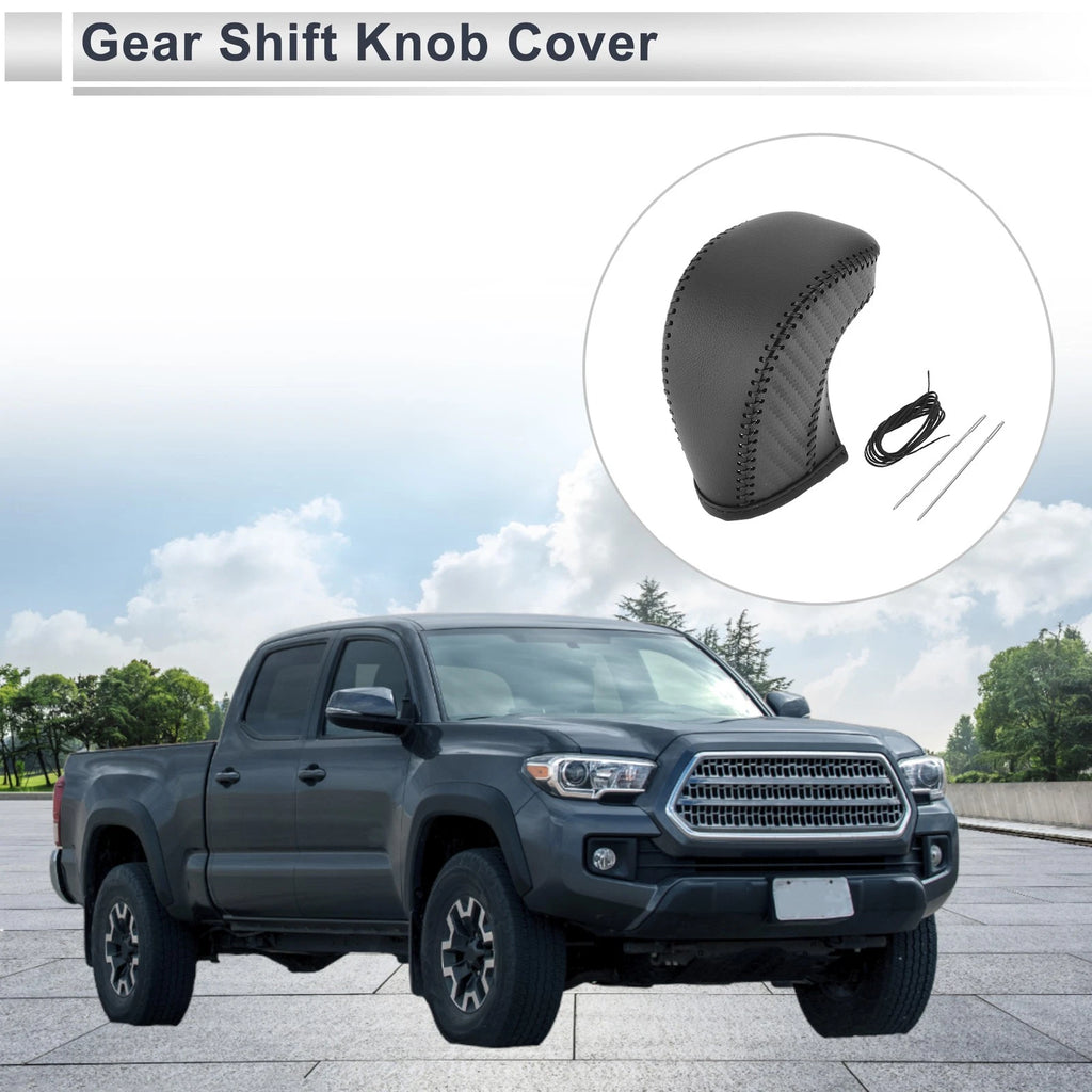 Gear Shift Knob Cover Replacement for Toyota Tacoma (2016–2022) Black