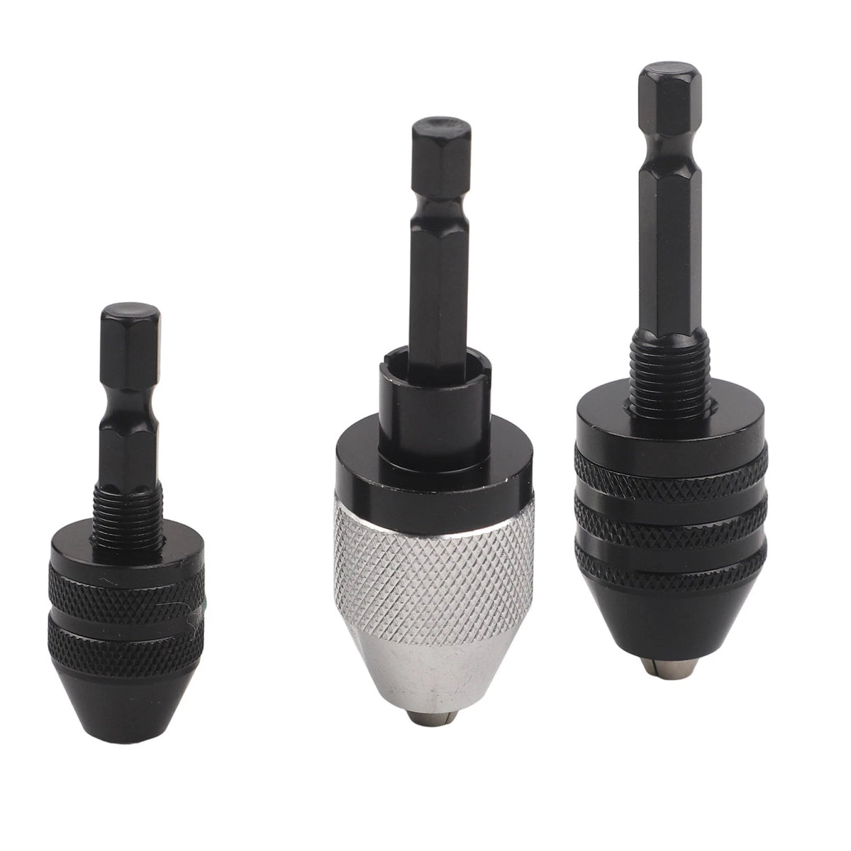3X Quick Change Drill Chuck Adapter Hex Shank for Multi-Purpose Drill 6-35mm