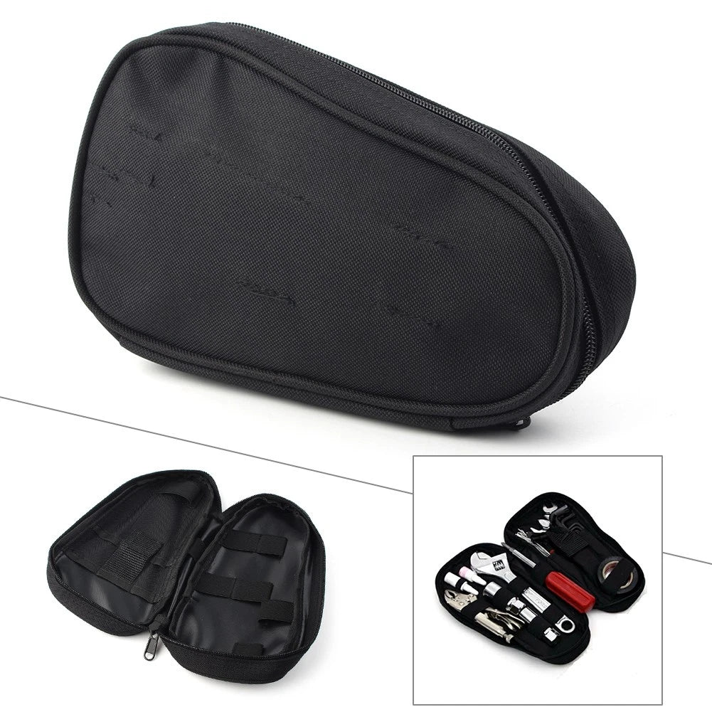 Tour Tool Bag Pouch for Harley Road King (Black, Waterproof)