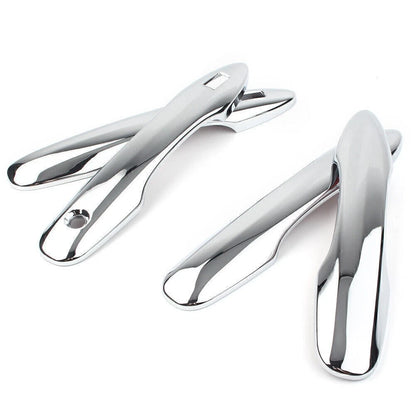 Set of 4 Door Handle Cover Trims for Toyota Corolla Hatchback (2019–2020) ABS Chrome
