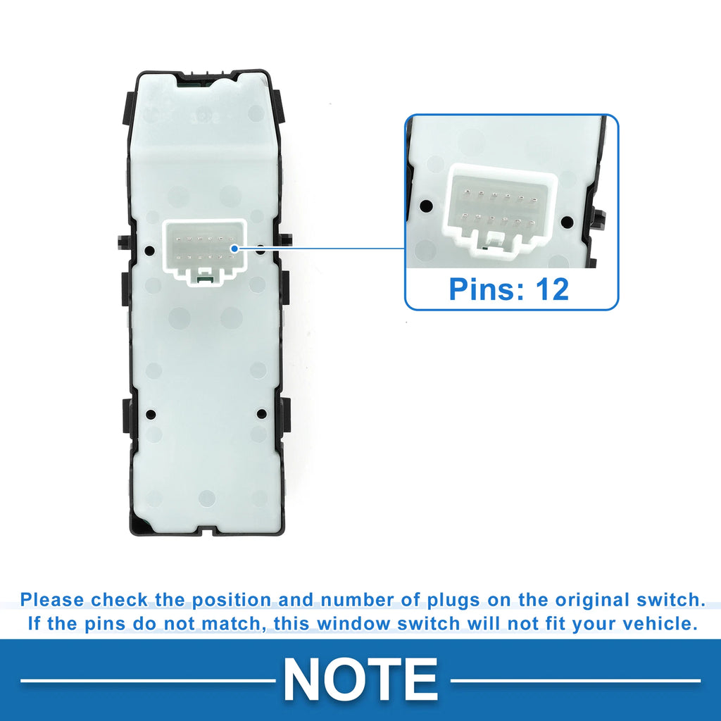Front Power Window Switch for Dodge Challenger (2011–2014)