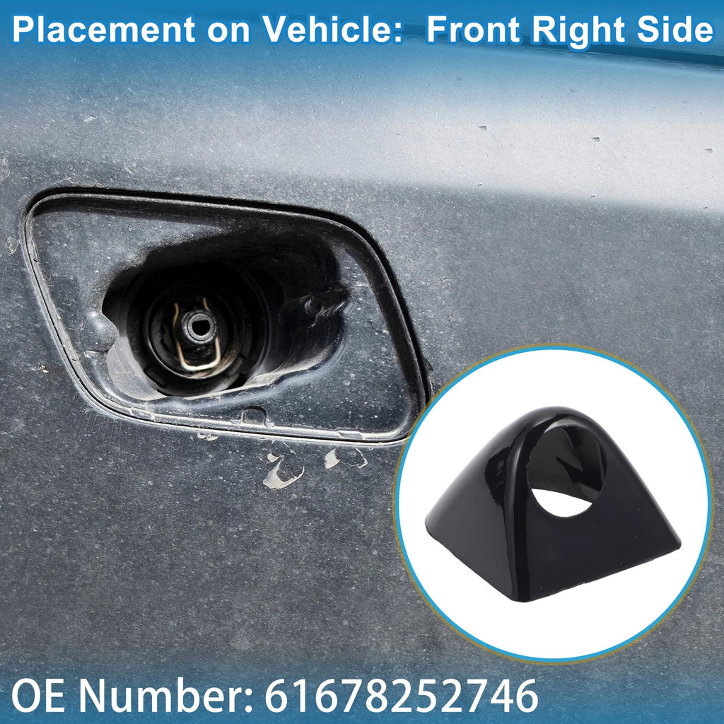 Front Left Washer Nozzle Cover Cap Replacement for BMW X5 (2000–2003)
