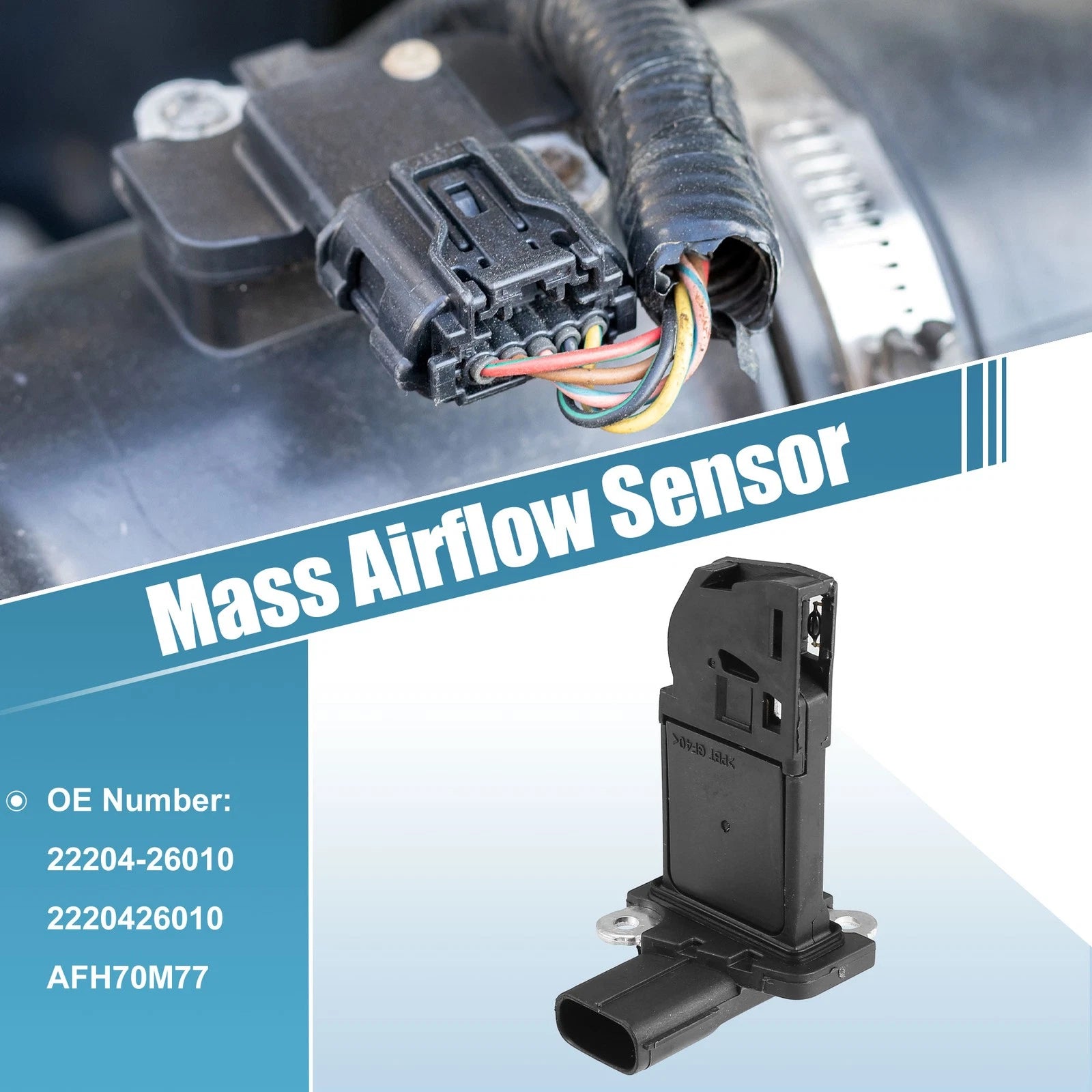 Mass Air Flow Sensor Meter Replacement for Toyota RAV4 III Lexus IS (2010–2018)