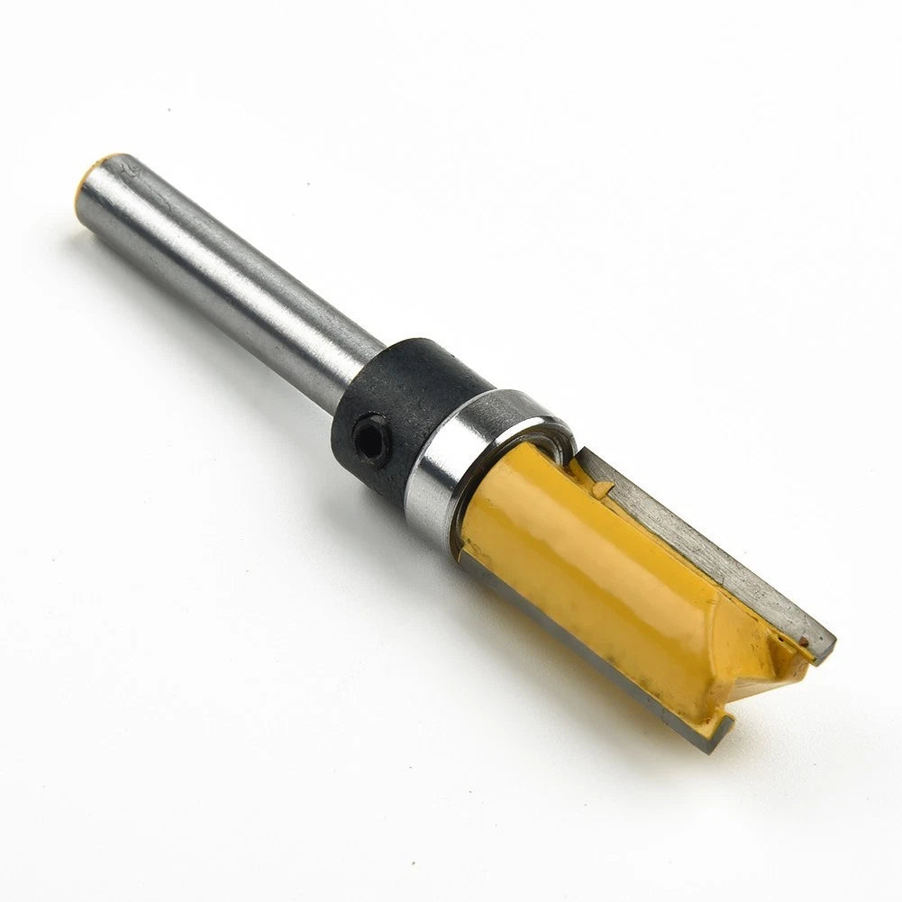 Router Bit Straight 1/4" Shank Carbide Extra Cutting Flush for Router