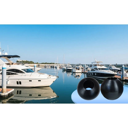 Boat Buoy Ball 2.95in Diameter PVC for Long Term Use