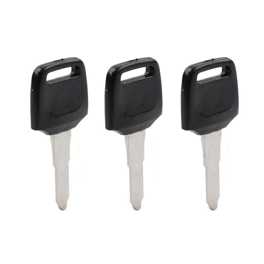 3X Uncut Blade Blank Key for Honda Dio 56 57 Z4 125 WH110 (50CC)