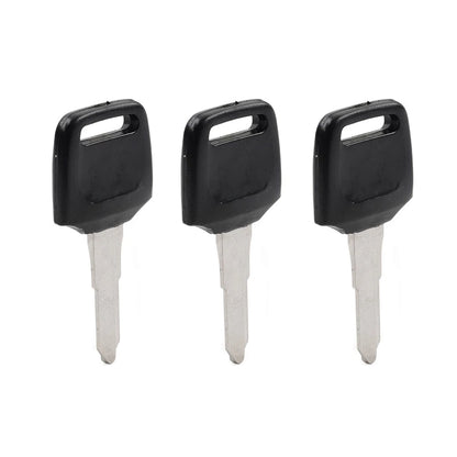 3X Uncut Blade Blank Key for Honda Dio 56 57 Z4 125 WH110 (50CC)