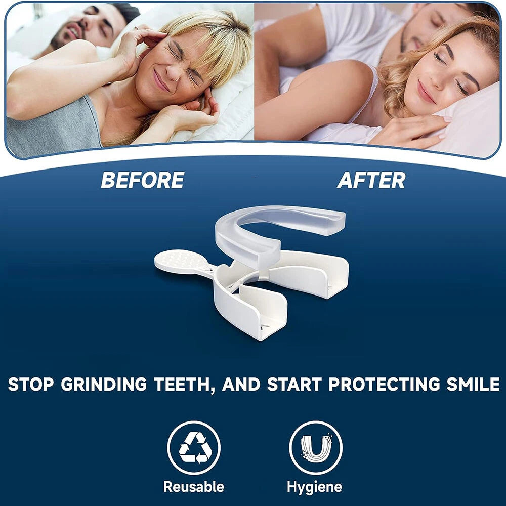 Custom-Fit Dental Night Mouth Guard for Teeth Grinding (Universal Fit)