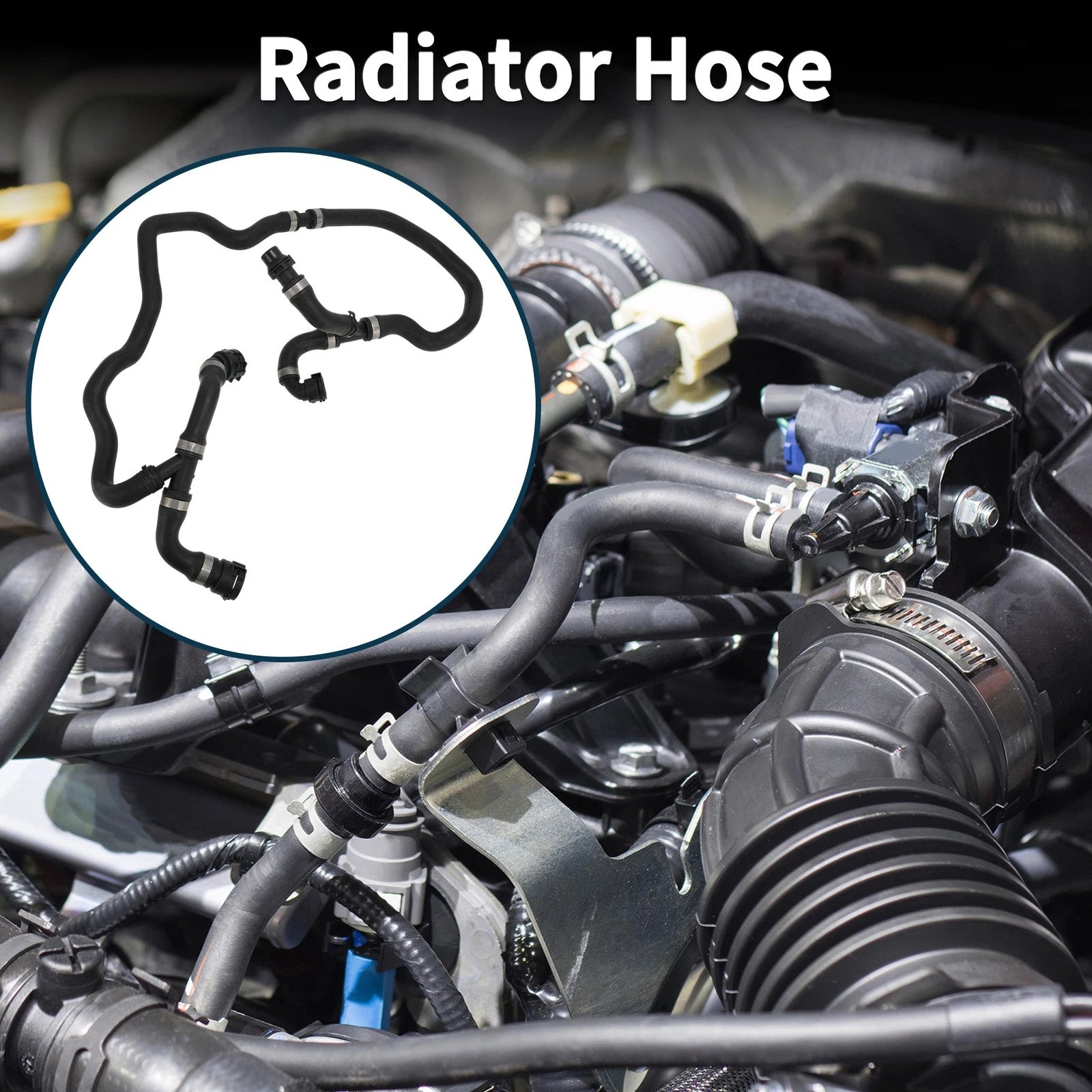 Heater Radiator Hose Replacement for BMW 525Li (2008–2010)