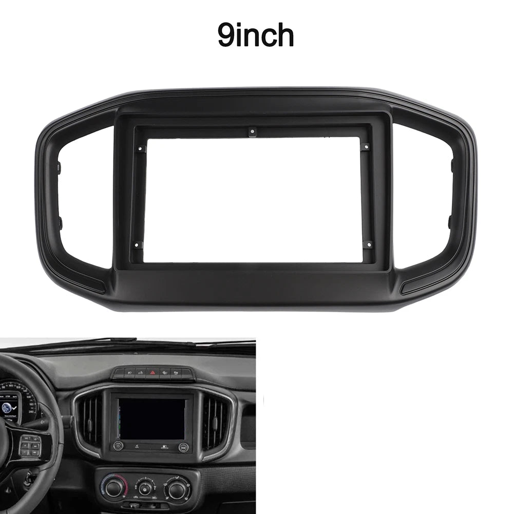 Car Radio Frame for DIY Audio Upgrade (Modern Interior Look)