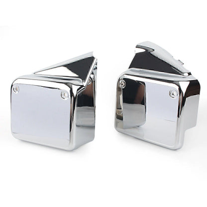 Set of 2 Chrome Side Battery Cover Guards for Honda VT750 Shadow Spirit (2000–2009)