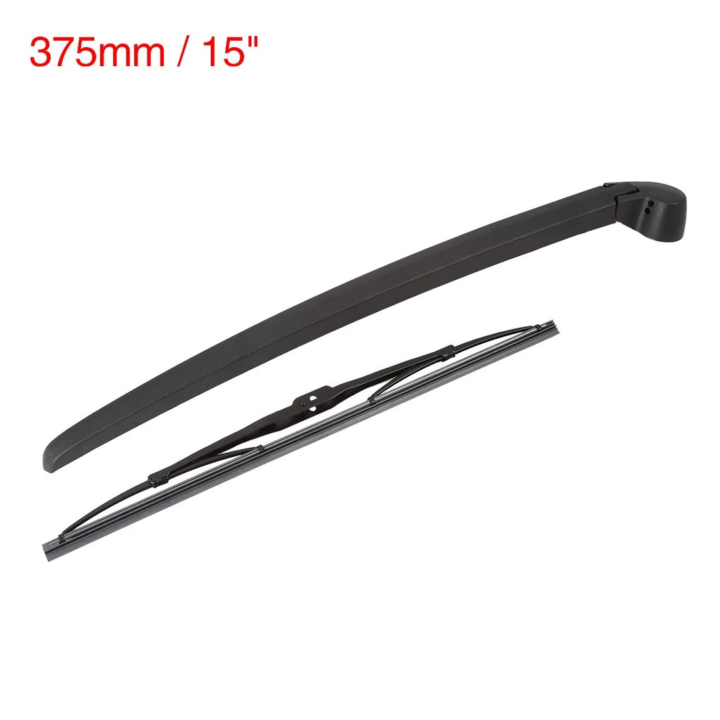 Rear Windshield Wiper Blade Arm Set 15 Inch for Audi A6 Avant (2005–2008)