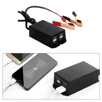 DC to USB Charger for Vehicle Batteries (2010–2023)