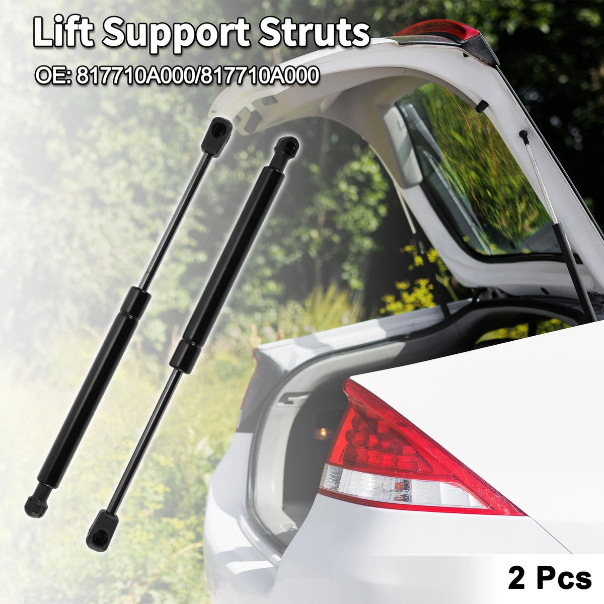 Rear Hatch Lift Supports Struts Replacement for Hyundai Sonata Sedan (2015–2020)