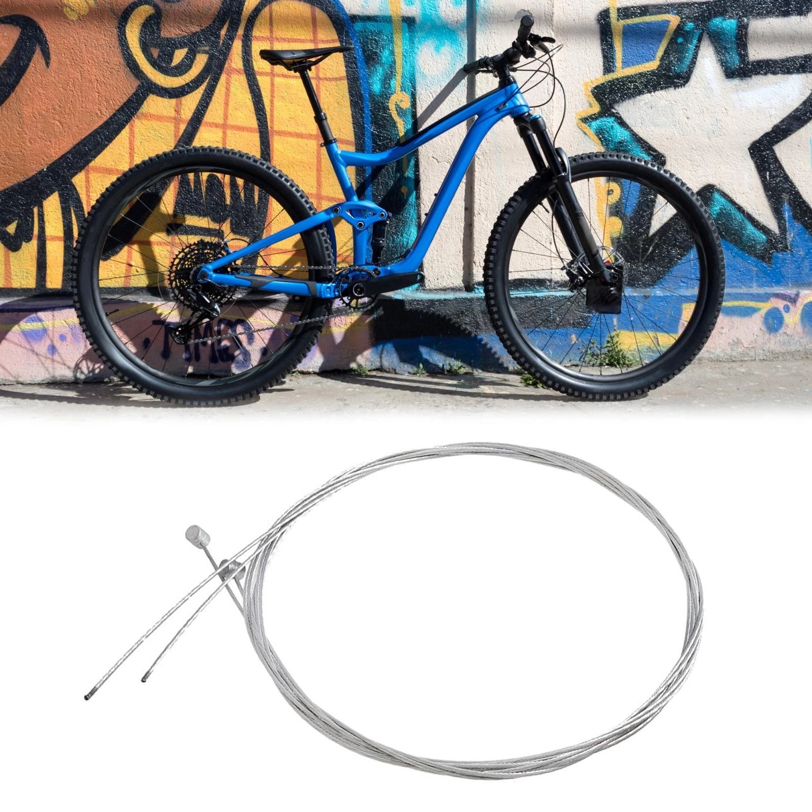 Brake Inner Cable Wire Set for Bicycle Front Rear Universal (2 Piece)