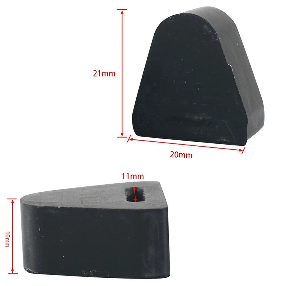 2 Pcs Tailgate Latch Bumper for