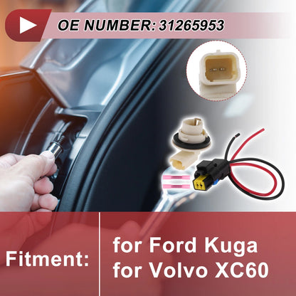Rear Fog Light Wiring Harness for Ford Kuga (2012–2019)