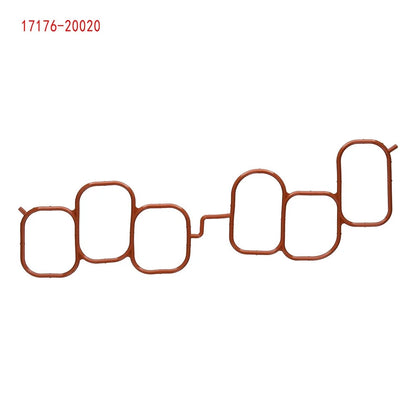 Set of 2 Air Intake Manifold Plenum Gaskets for Toyota Highlander (2004–2010)