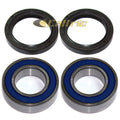 Front Wheel Bearing and Seals Kit Replacement for Kawasaki Mule 3000 (2007–2008)