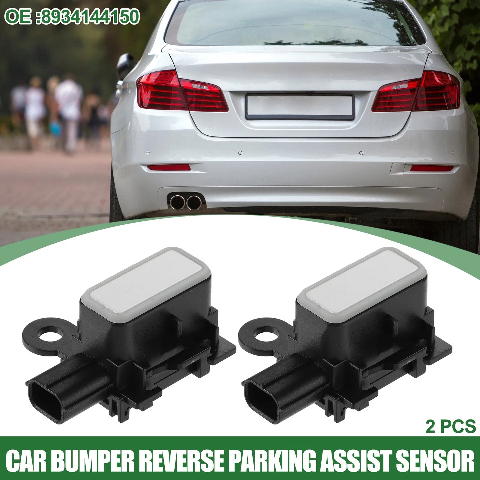2 Pcs Bumper Reverse Parking Assist Sensor Replacement for Lexus GS300 (2006)
