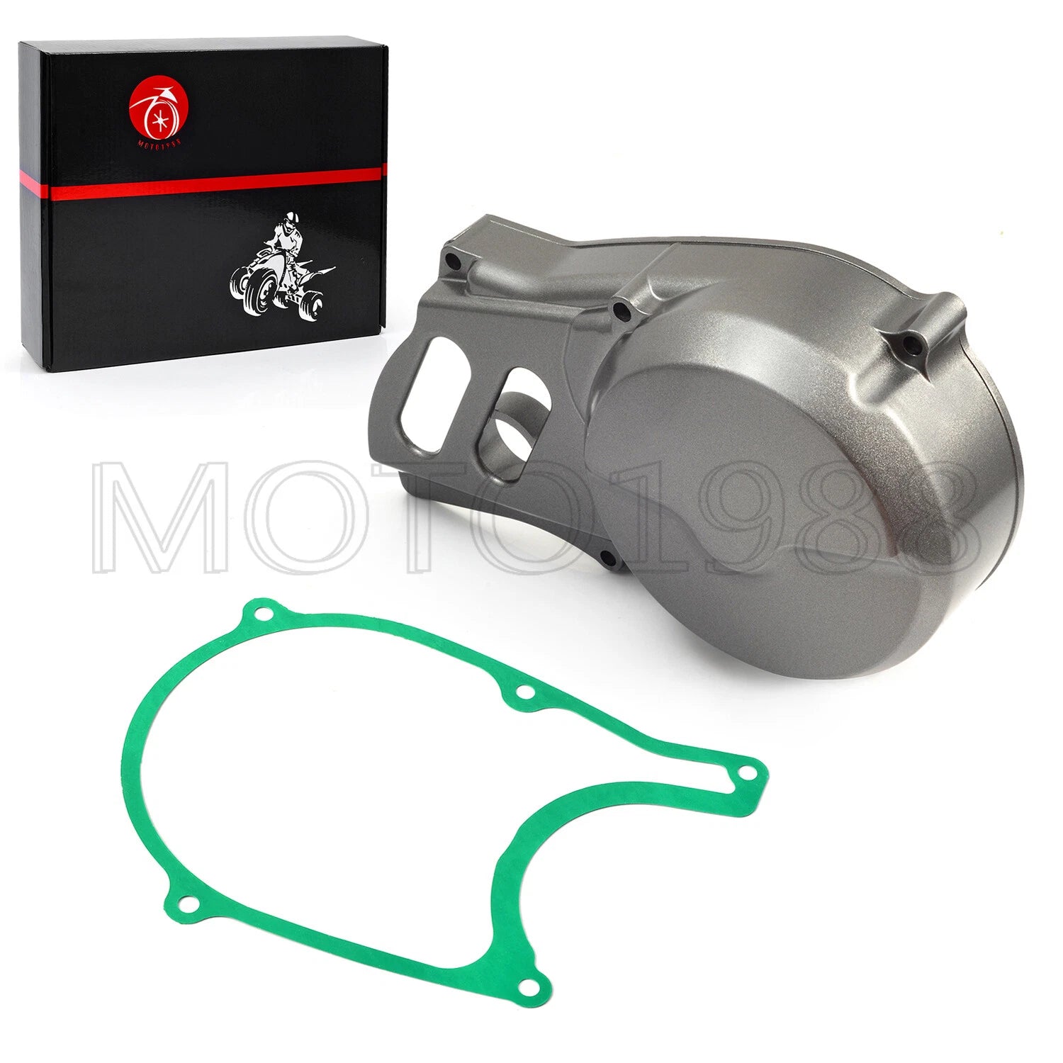 Flywheel Left Crankcase Cover with Gasket for Honda XR100R XR80R (1985–2004)