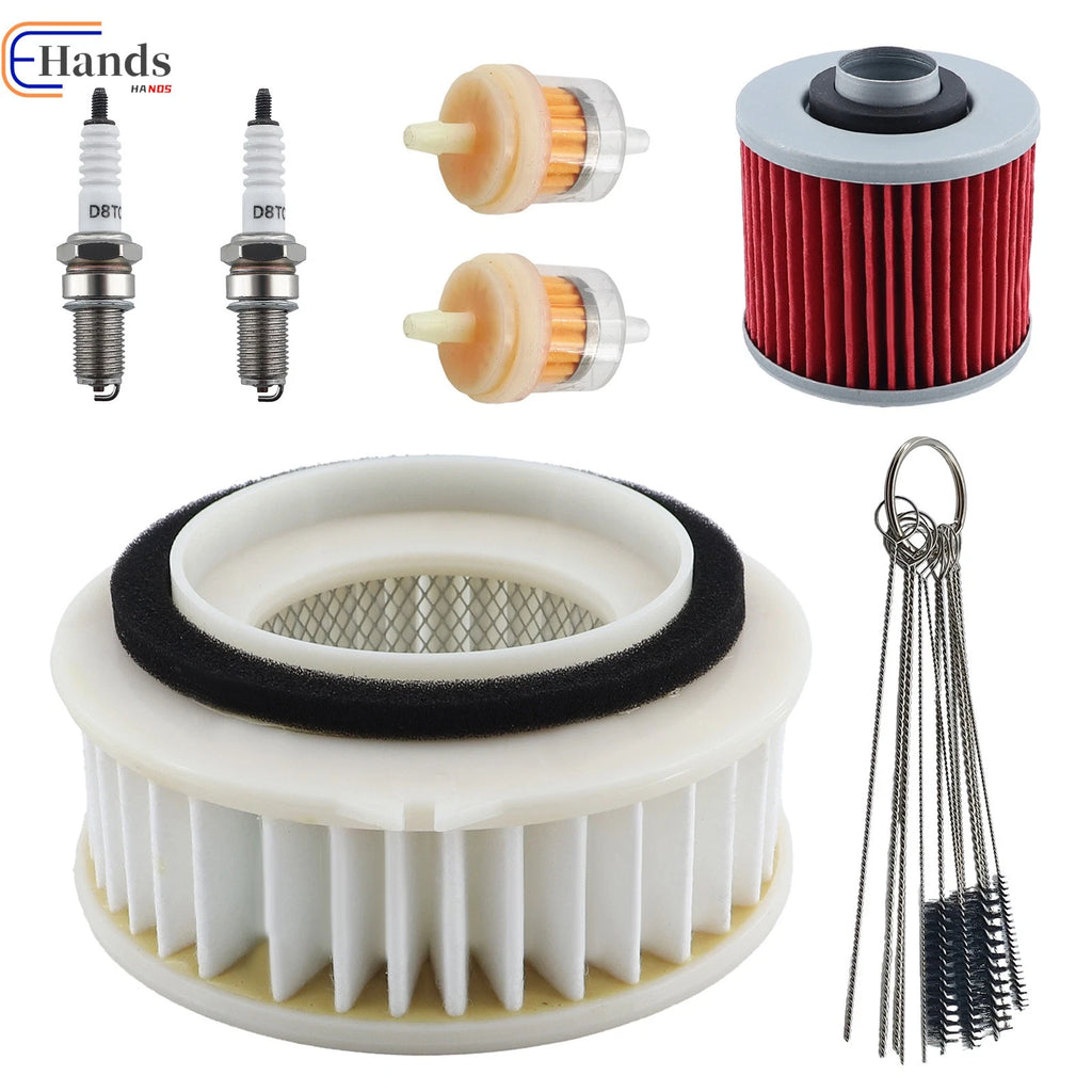 Oil Air Filter Spark Plug for Yamaha XVS650 V-Star 650 (1998–2011)