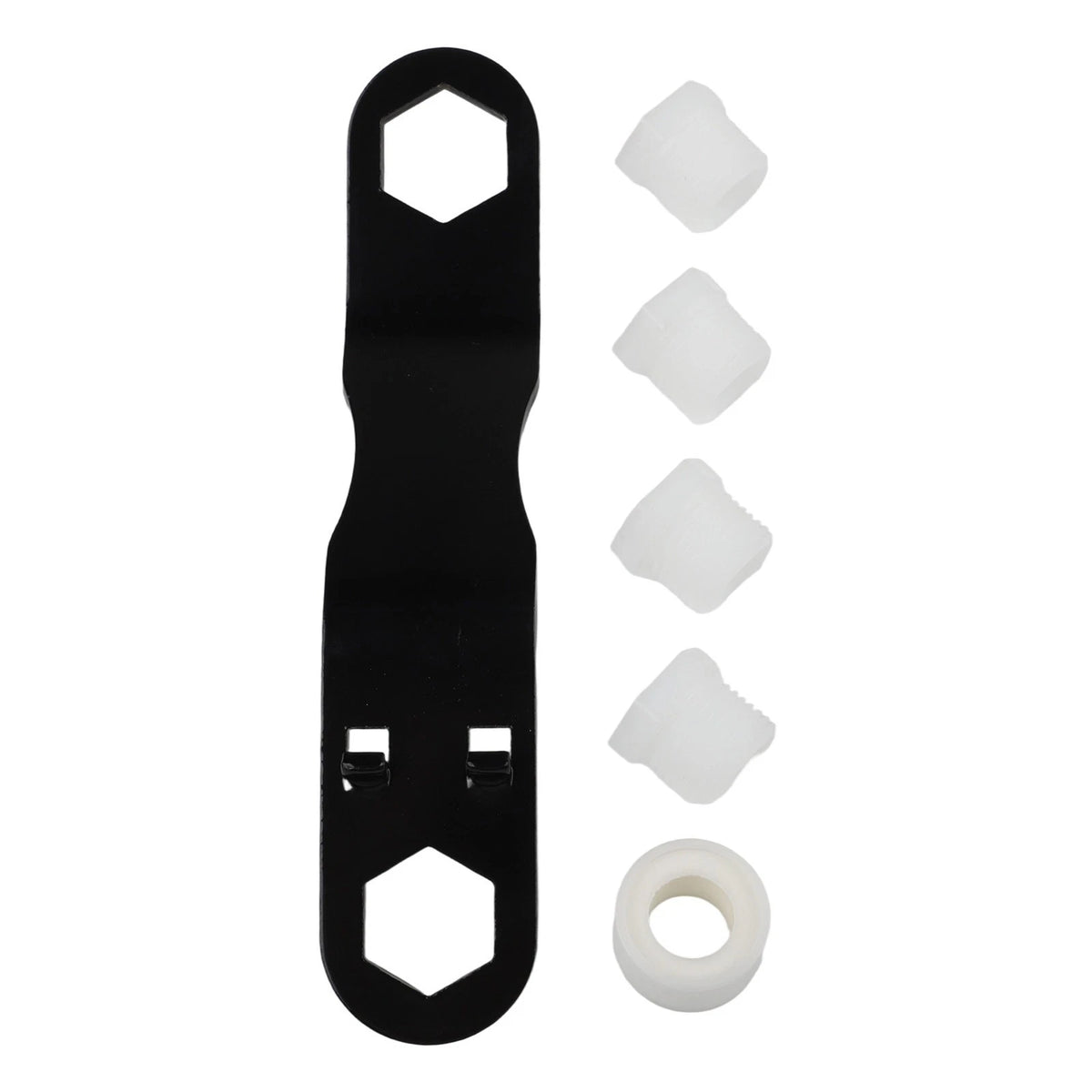 RV Water Heater Wrench Drain Valve Kit with PTFE Tape