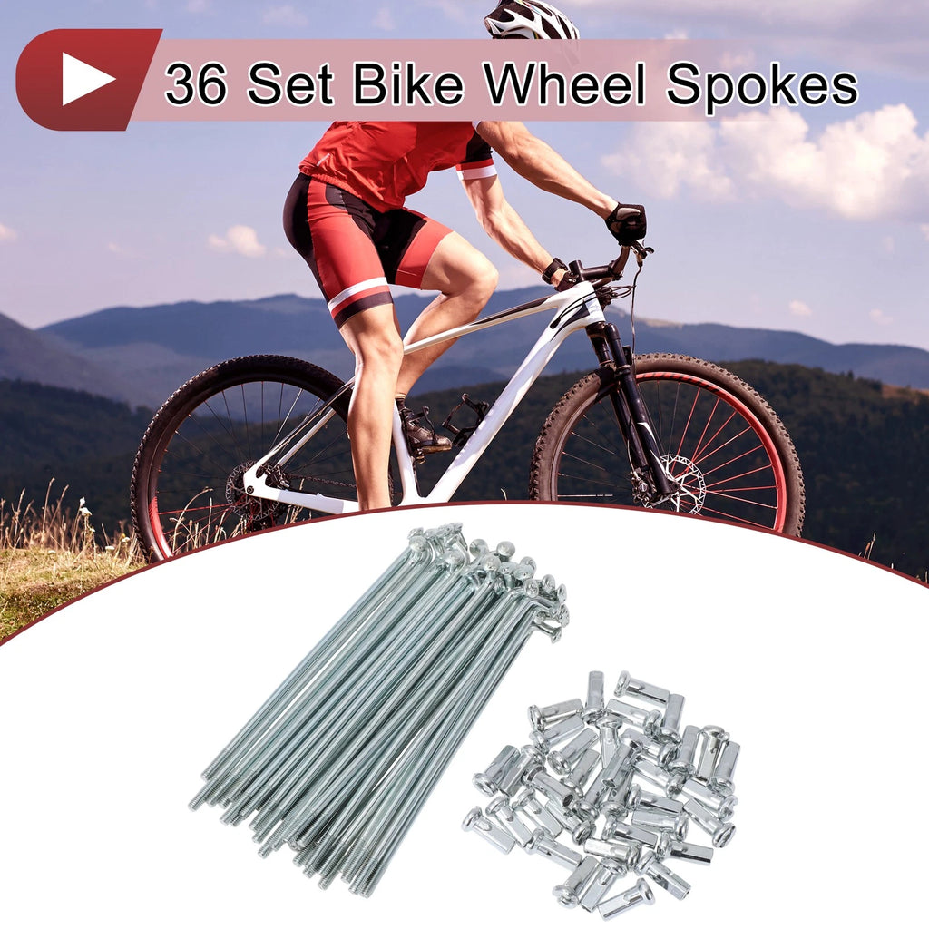 Bicycle Spokes Front and Rear Replacement Set for 12G 85mm (2000–2010)
