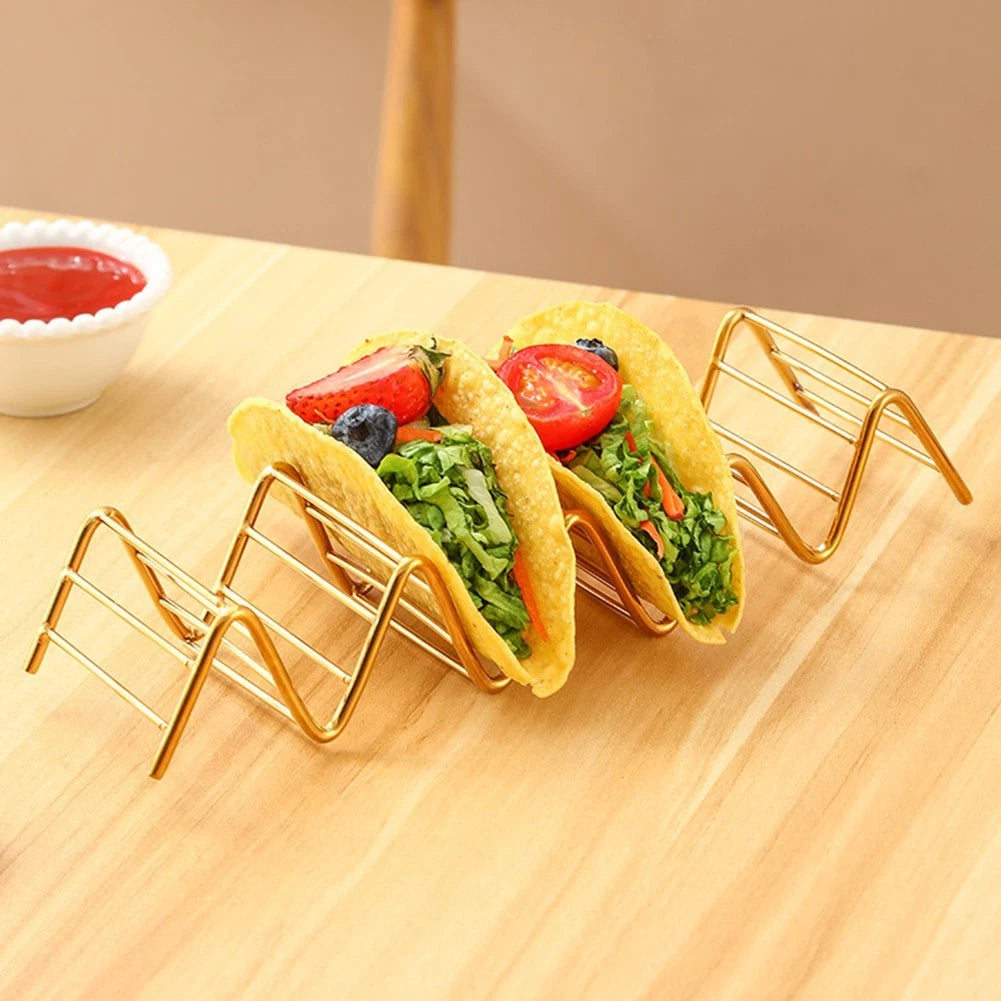 Wavy Taco Rack for Stylish Food Presentation