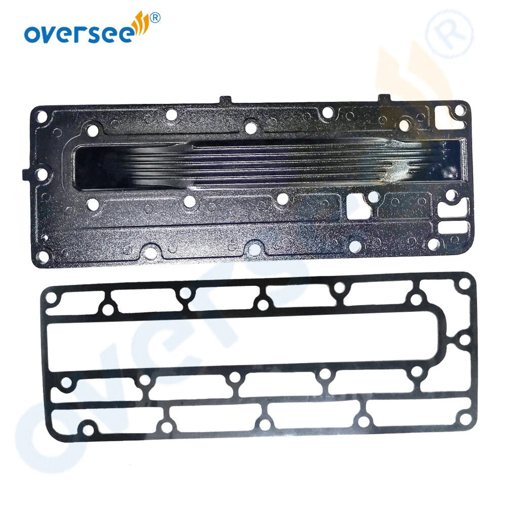 Exhaust Inner Cover & Gasket for Yamaha 15HP F15AMH (1990–1999)
