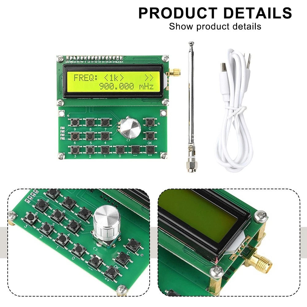 Frequency Output RF Signal Generator 35MHz-4400MHz with USB Power Supply