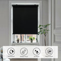 Cordless Roller Shades for Windows 60"x72" Waterproof Insulated