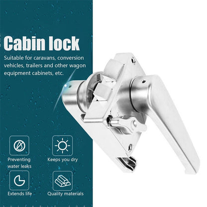 Zinc Alloy Bathroom Door Handle for RV