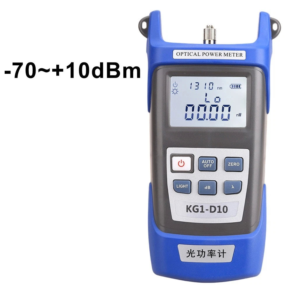 Optical Power Meter for Fiber Optic Testing (850-1625nm)