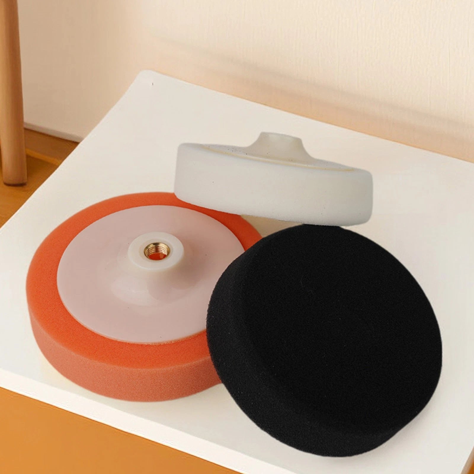Polishing Pad Set for Universal Use (14MM Thread, 150MM Diameter)