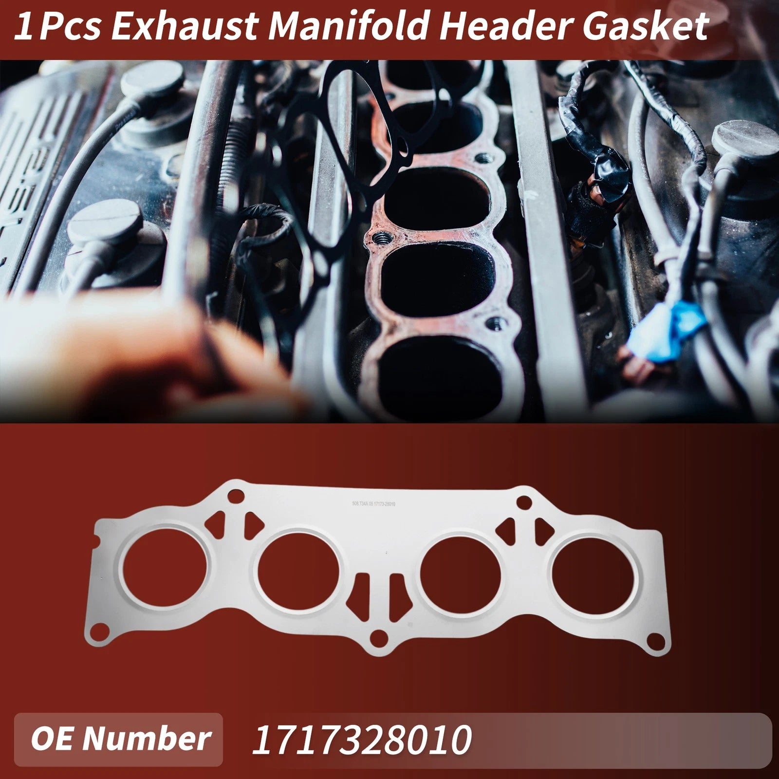 Exhaust Manifold Header Gasket Replacement for Lexus HS250h (2010–2012)