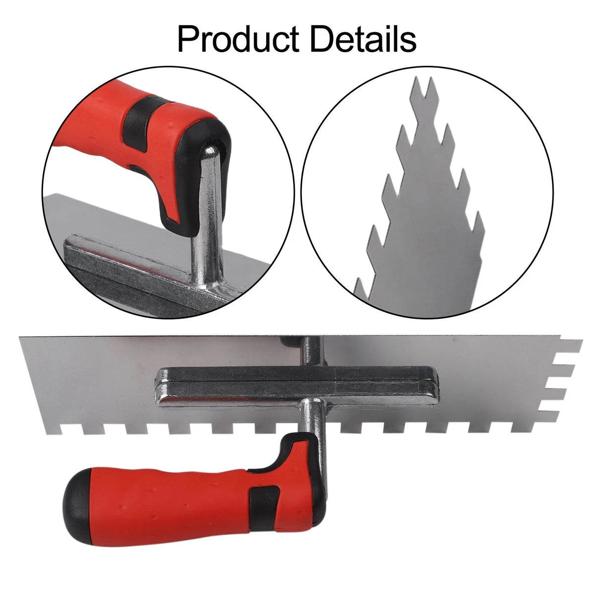 Premium Square Tooth Trowel for Floor and Wall Tiling Applications