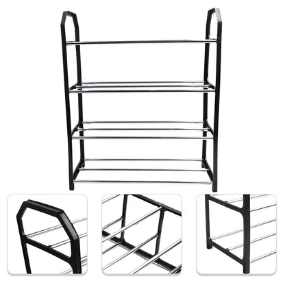 Shoe Storage Rack for Space-Saving Organization (No Specific Part Numbers)