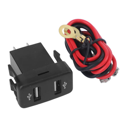 Dual USB Car Charger for Toyota Hilux (2005–2014)