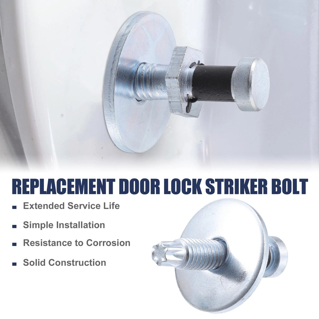 Door Latch Striker Bolts Left Right 2PCS Replacement for Dodge Ram B150 (2001–2003)