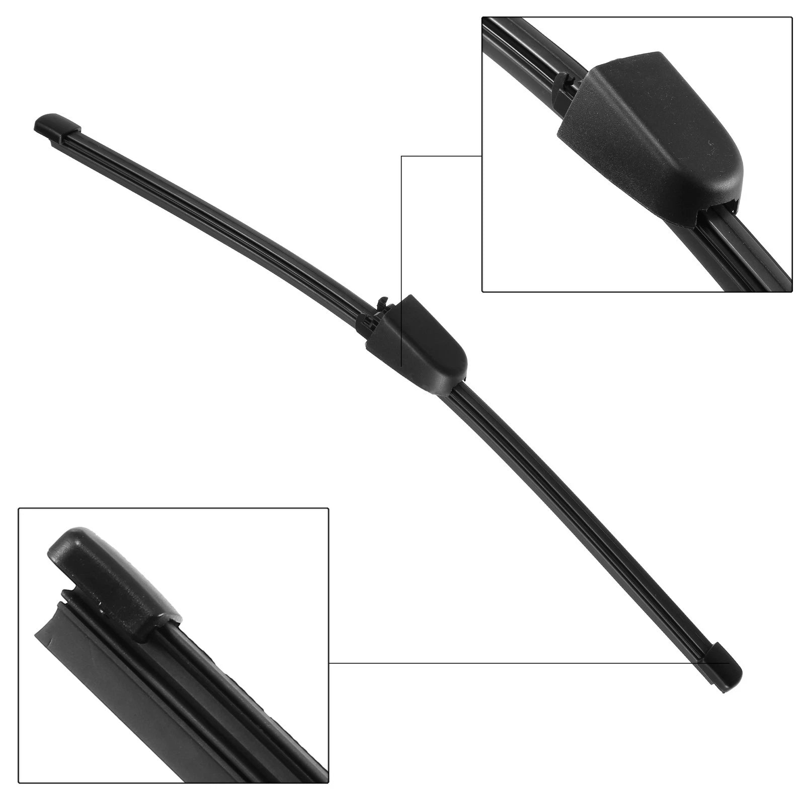 Rear Windshield Wiper Blades 330mm Replacement for Volkswagen (2005–2015)