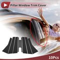 Window Trim Door Pillar Front Rear Left Right for Volkswagen Touareg Plastic (2003–2010)