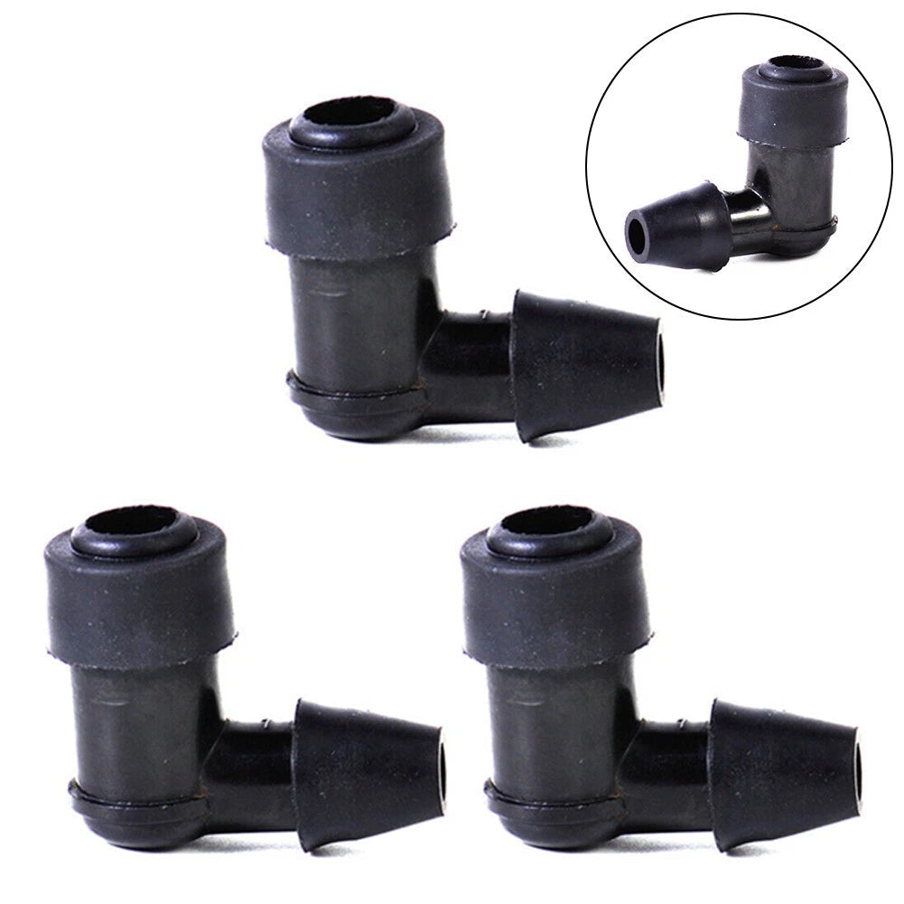 3X 90 Degree Non Resistor-Plug Cap Cover for Motorcycle ATV