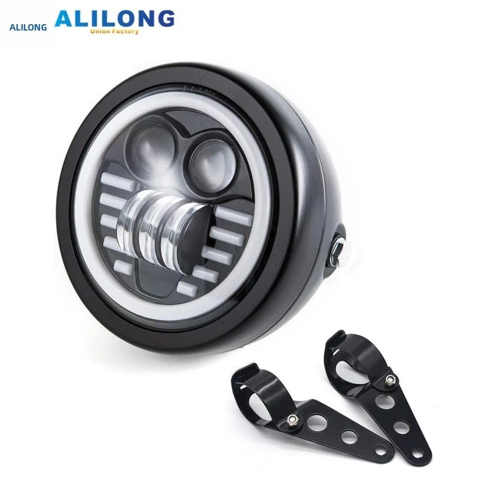 5.75" LED Headlight for Night Riding (6500K)