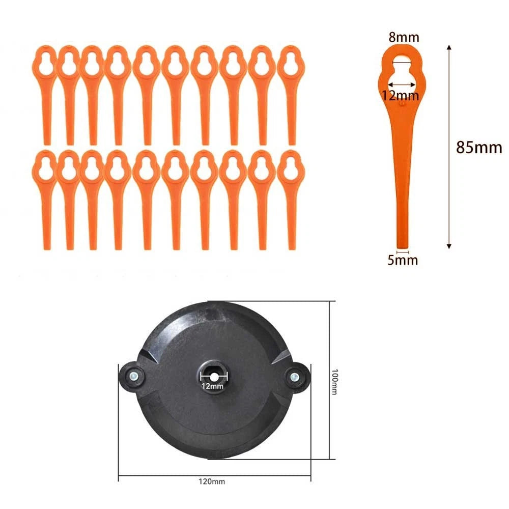 Plastic Blade & Cutting Disc for Parkside PRTA 20Li (A1311046)