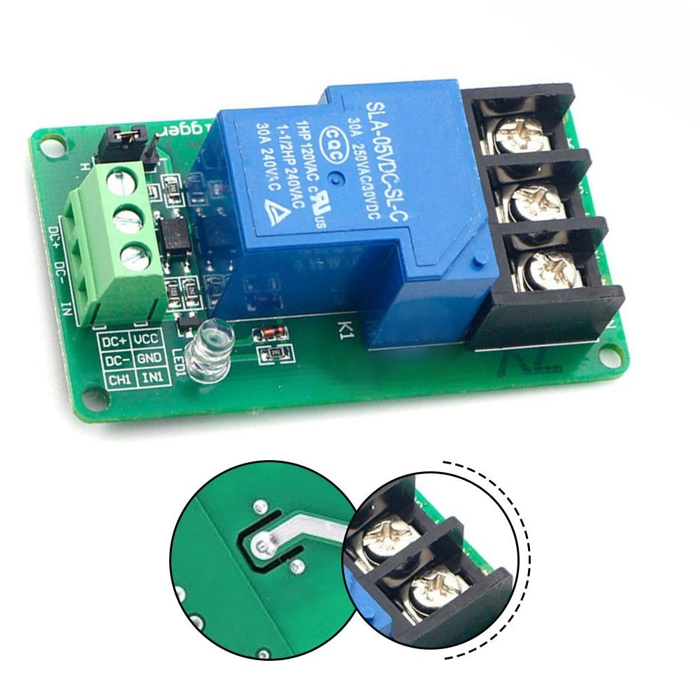 2X 30A Relay Module for Automation Control with LED
