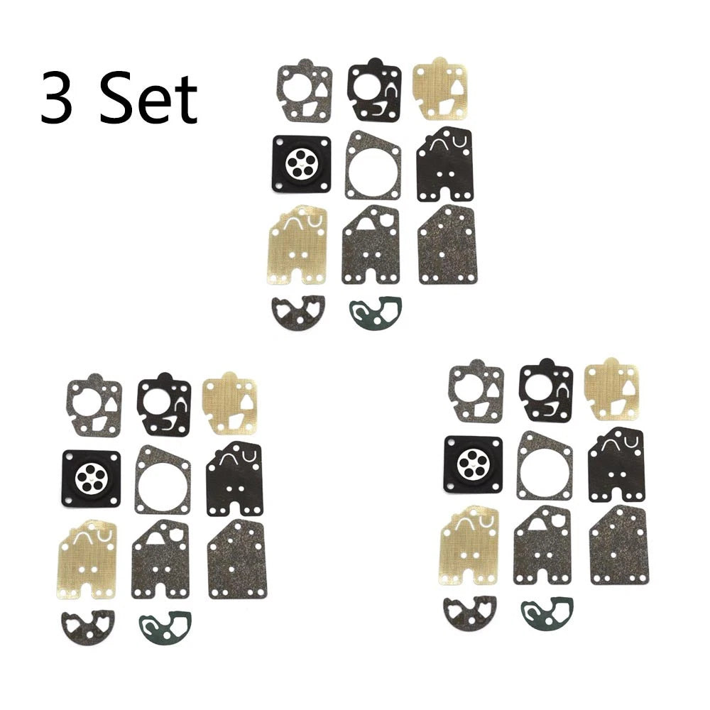 Set of 3 Carburetor Diaphragm Kit for Shindaiwa C350 B450 B452 (99909-451 P05)