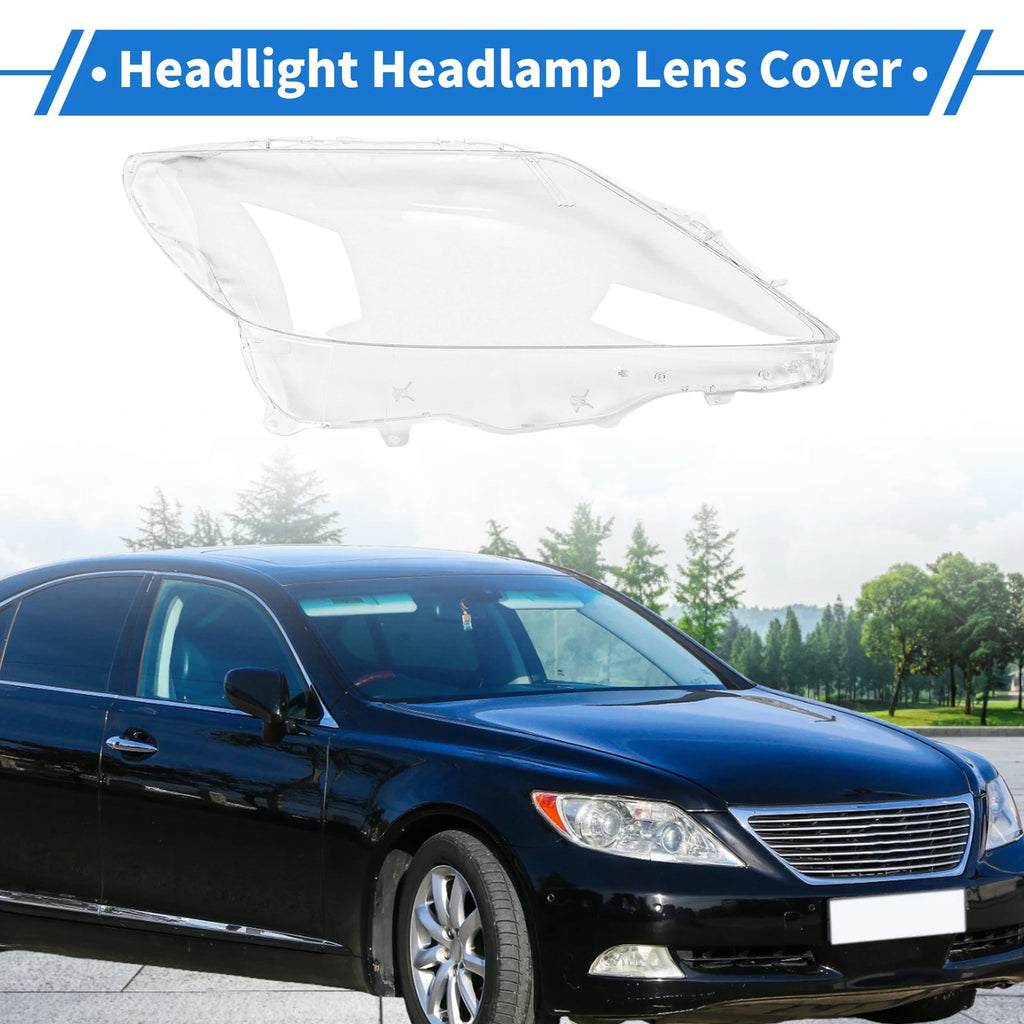 1 Pcs Front Right Headlight Lens Cover Replacement for Lexus LS460 (2010–2012)
