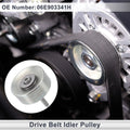 Drive Belt Idler Pulley Replacement for Audi Q7 2011–2019